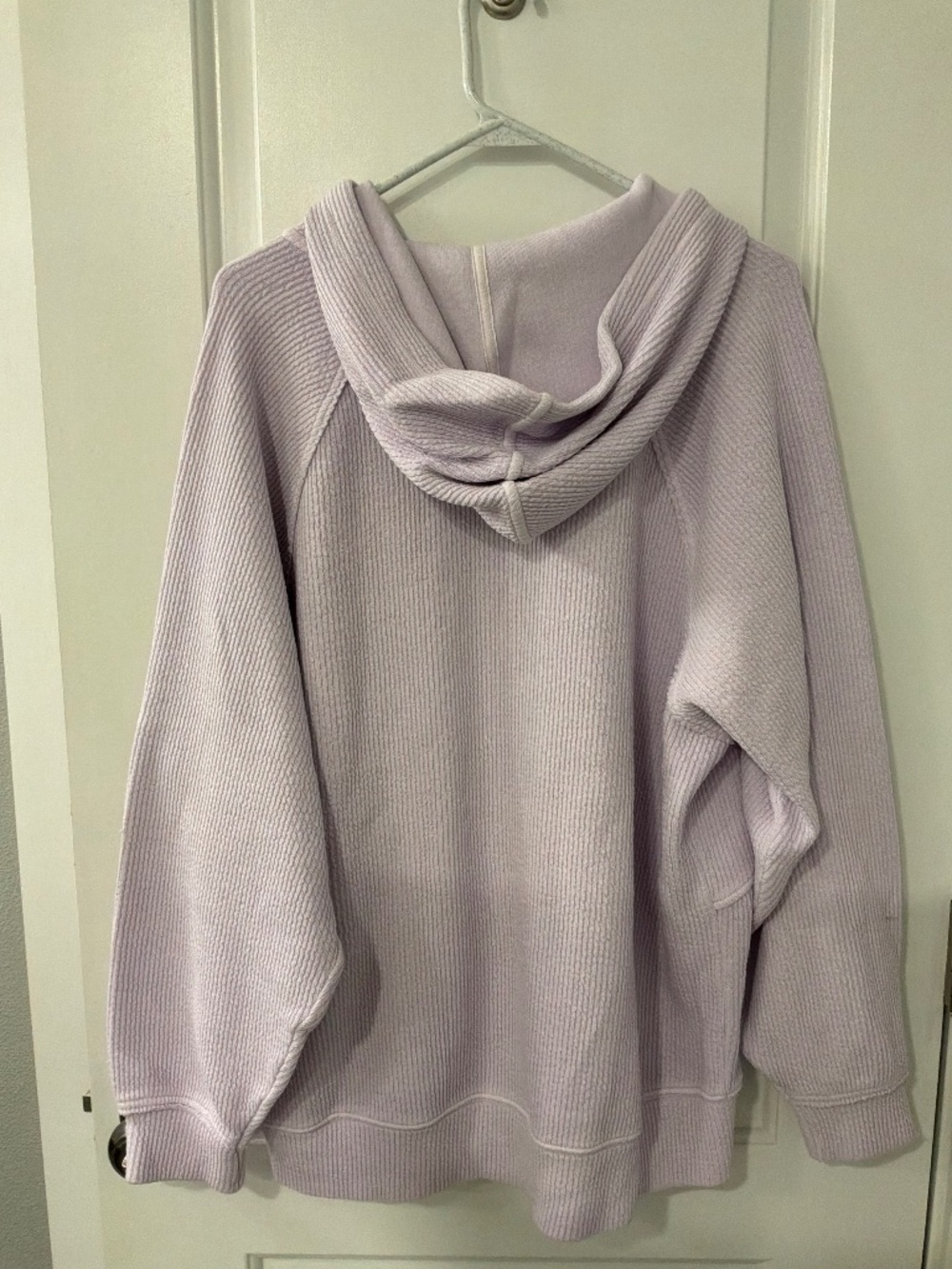 AERIE Wonder Full Zip Textured Hoodie - Oversized - Picture 3 of 5